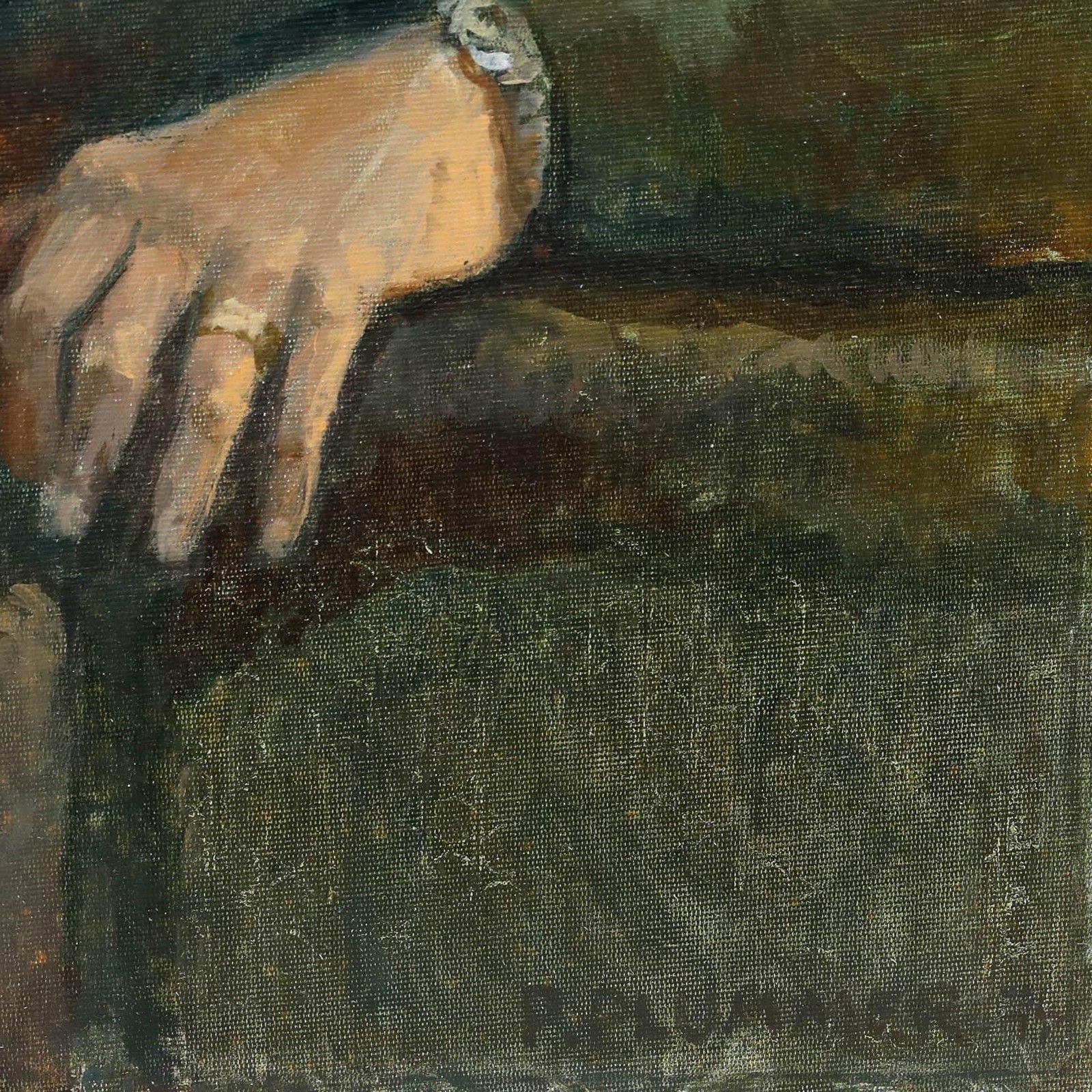 Pauline Plummer (B.1933) 1974 Oil, John Williams Farmer photo 325.0