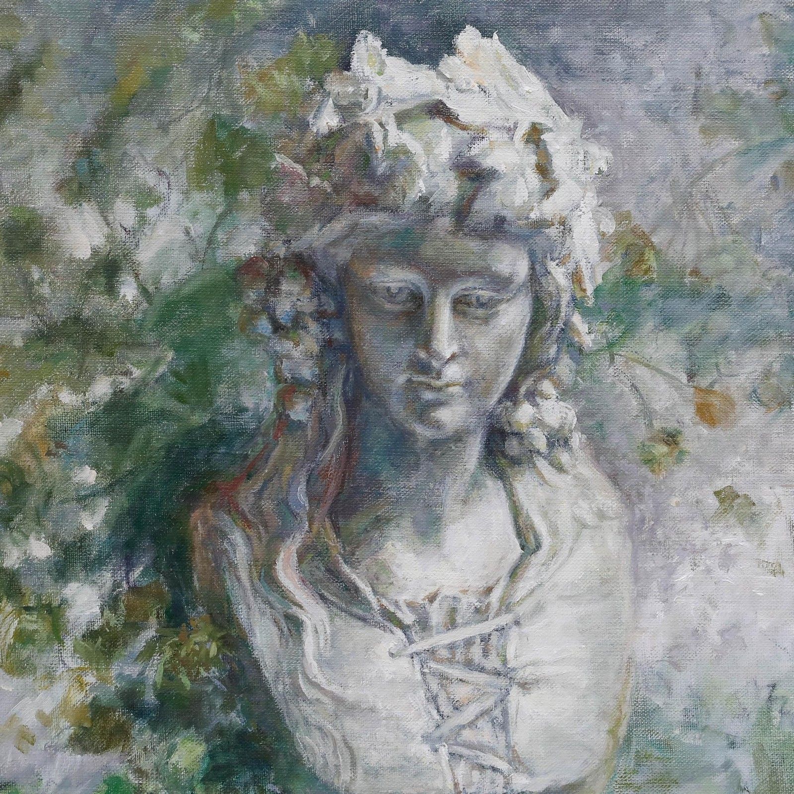 Pauline Plummer (B.1933) 2005 Oil, Hop Queen photo Art