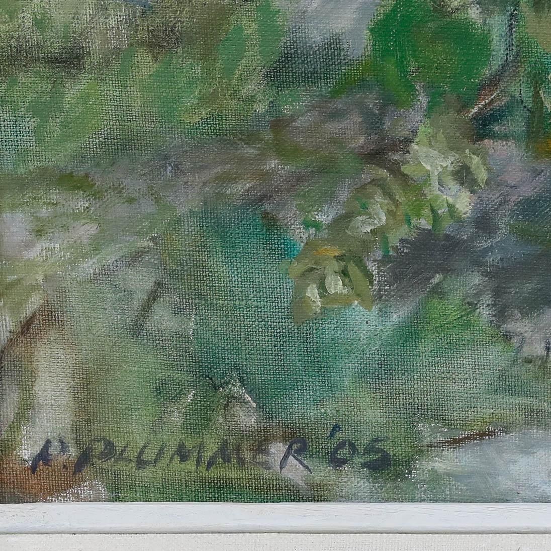 Pauline Plummer (B.1933) 2005 Oil, Hop Queen photo vinterior