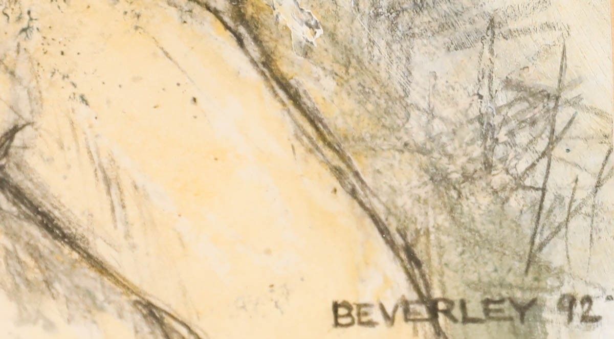 Beverley Peter Meyers (1949 2016) 1992 Mixed Media, Male Nude photo 195.0