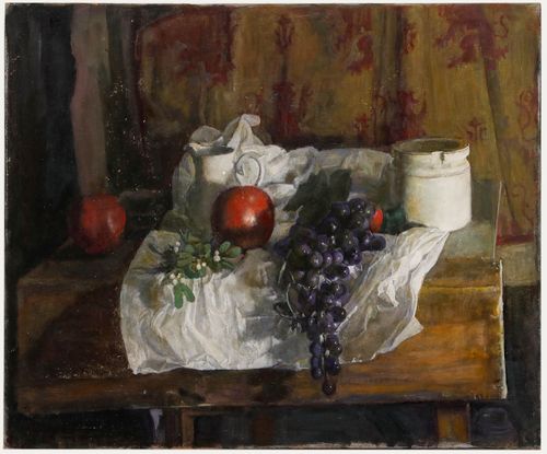 George Weissbort (1928 2013) 20th Century Oil, Mistletoe & Fruits
