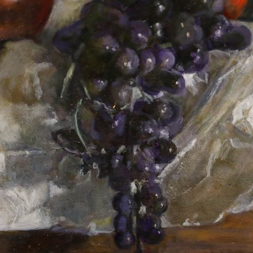 George Weissbort (1928 2013) 20th Century Oil, Mistletoe & Fruits photo Art
