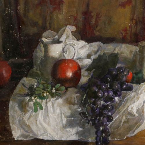 George Weissbort (1928 2013) 20th Century Oil, Mistletoe & Fruits photo 395.0