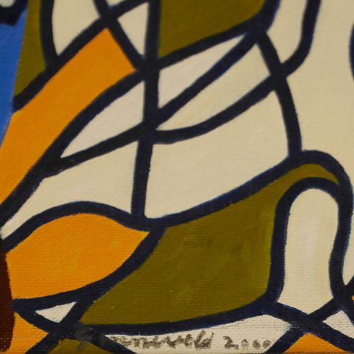 Doris Groeneveld (1938 2016)  Contemporary Oil, New Zealand photo vinterior