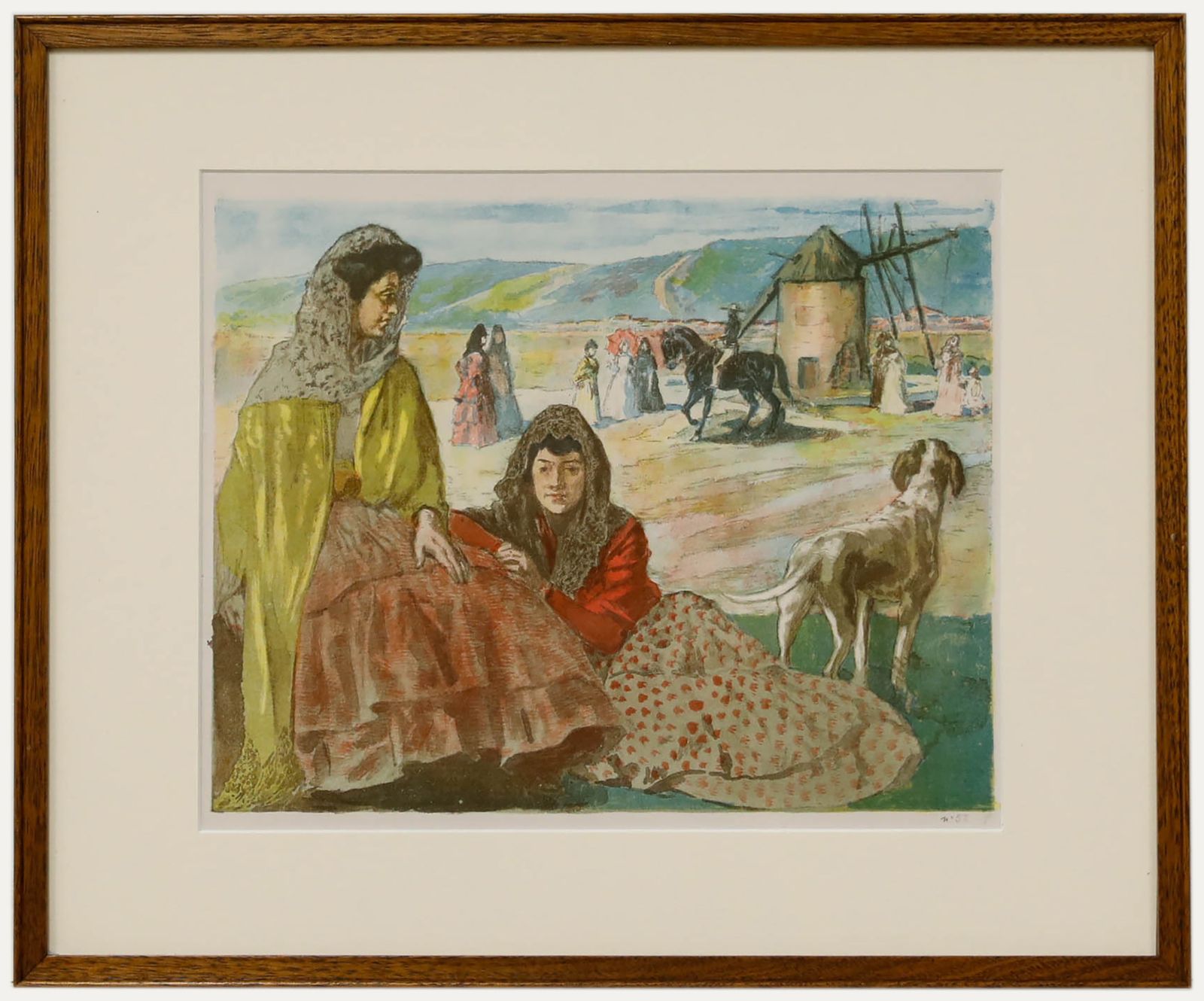 Alexandre Lunois (1863 1916)  20th Century Lithograph, A Utrera