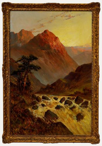 Francis E. Jamieson (1895 1950) Early 20th Century Oil, Highland River