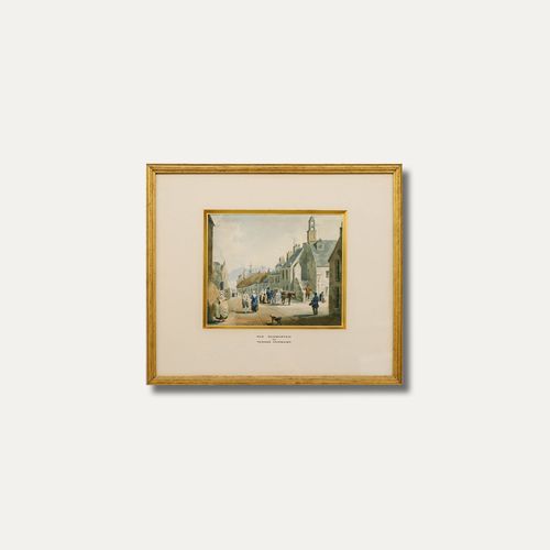Attrib. Thomas Fairbairn (1820 1884) Framed Watercolour, Old Dumbarton photo buy