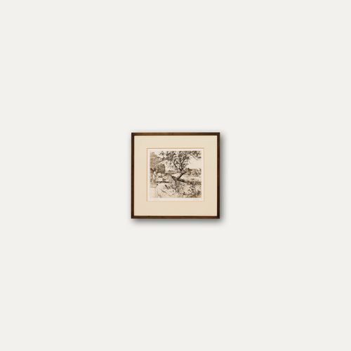 Harold Wilfred Sayer Re Rwa (1913 1993) Framed Etching, The Beekeeper photo buy