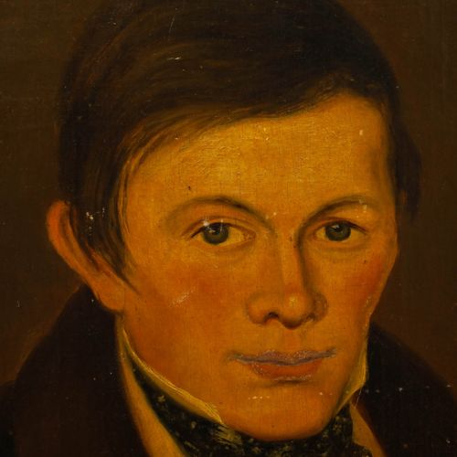 British School  1882 Oil Portrait Of A Gentleman photo Art