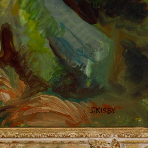 Joan Kisby 20th Century Oil, Deep In The Forest photo vinterior