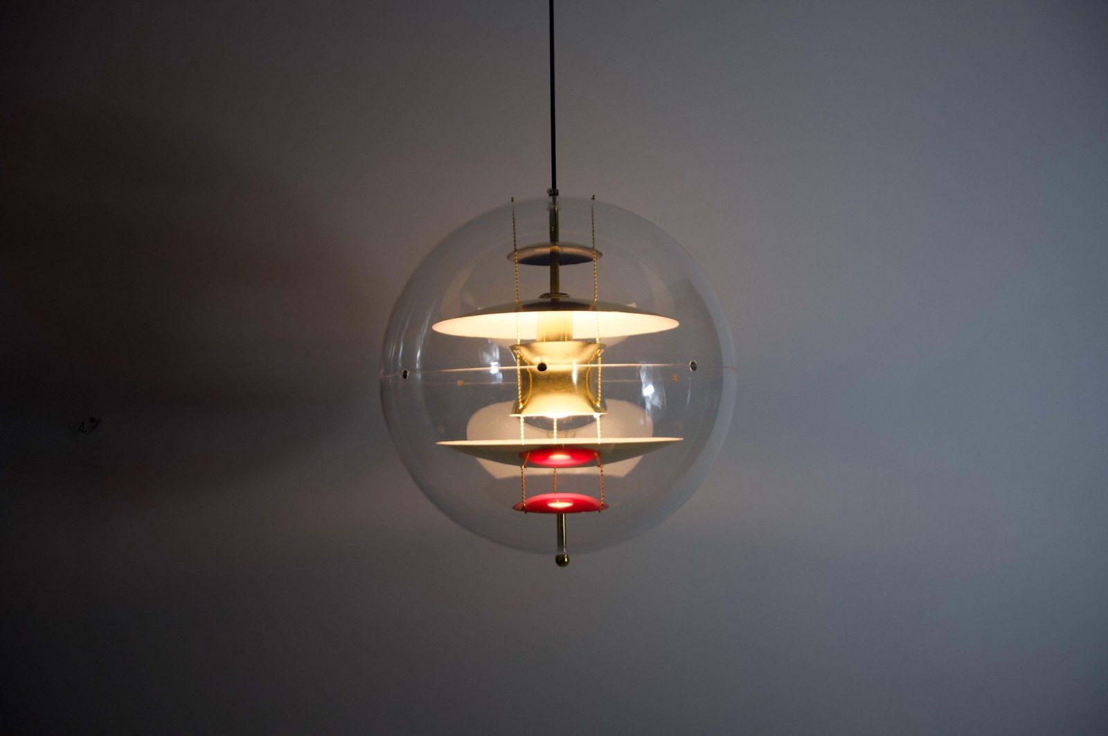 Danish Vp Globe Pendant Lamp By Verner Panton, 2000s photo furniture