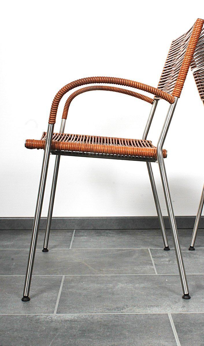 photo for sale Miss B Chairs By Tito Agnoli For Pierantonio Bonacina, 1980s, Set Of 2