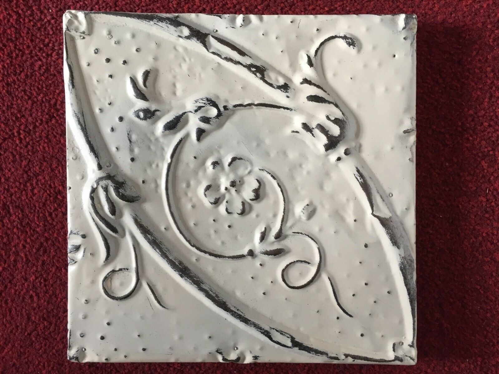 Genuine Antique/Vintage Tin Panels Salvaged From New York