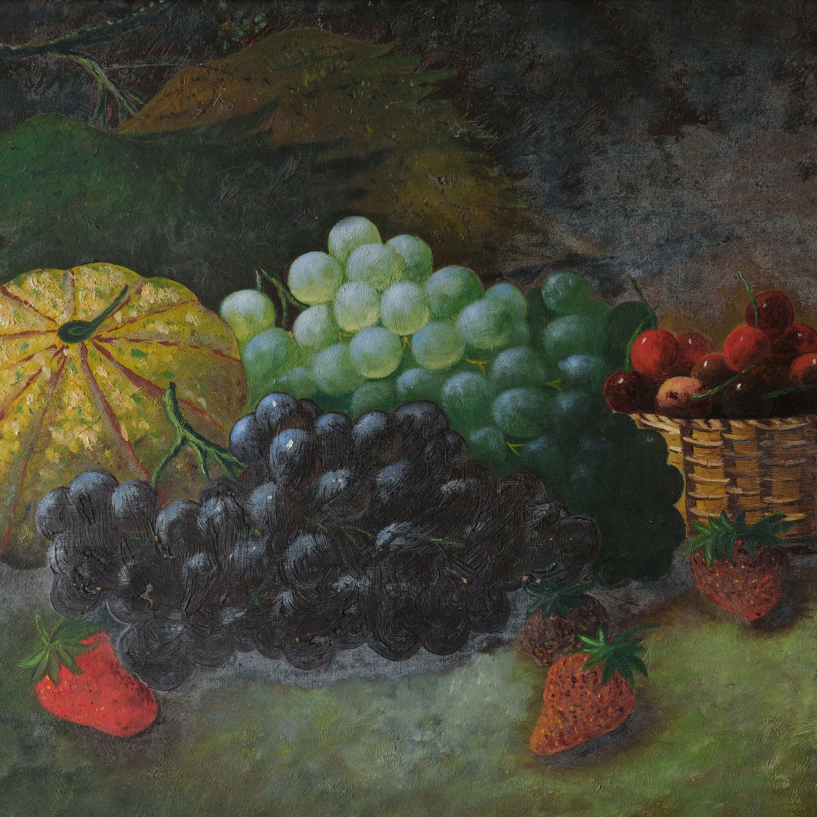 Early 20th Century Still Life Oil On Canvas photo furniture