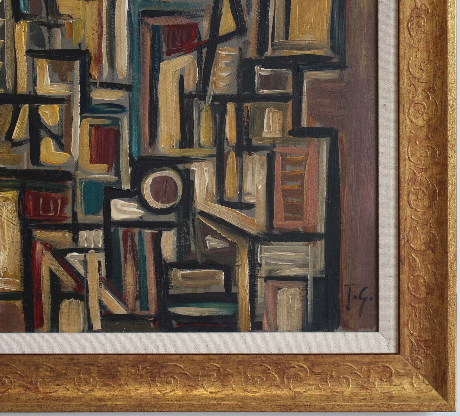 The Vanguard Series Nr. XV: A Collection Of Postwar European Abstractions By Jg (Circa 1950s–70s) photo vintage