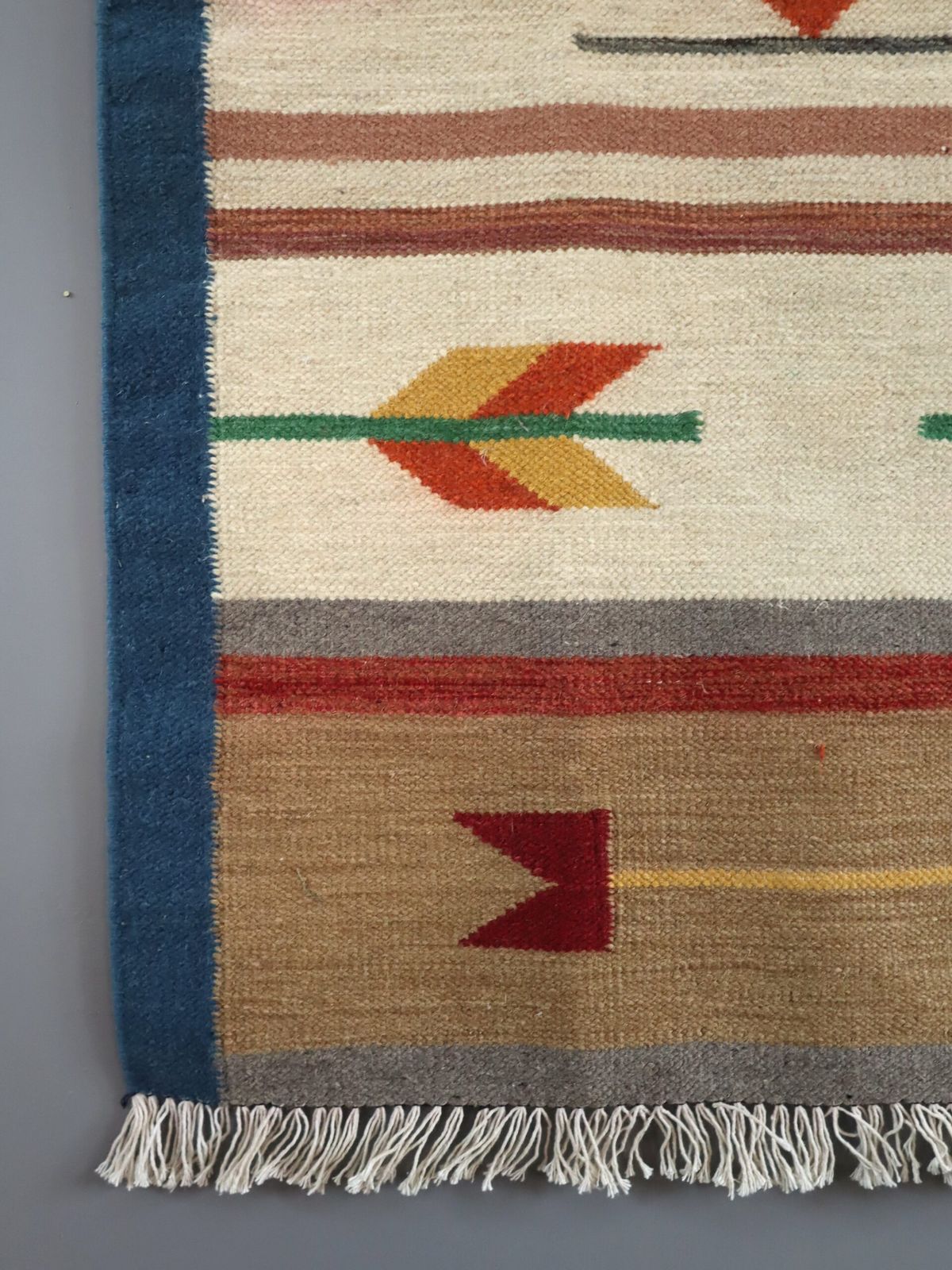 Arrows By Blue Wall Hanging, Mid 20th Century photo 281.0