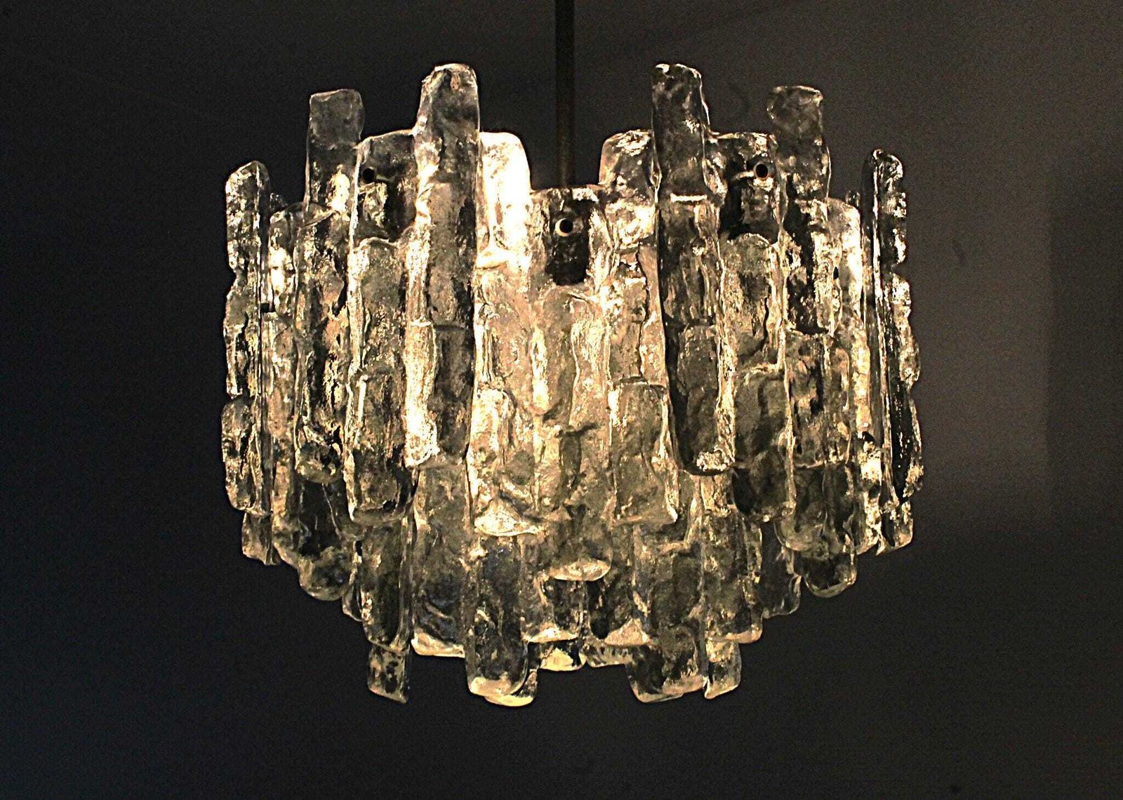 Xl Ice Glass Chandelier Soria From J.T. Kalmar photo furniture