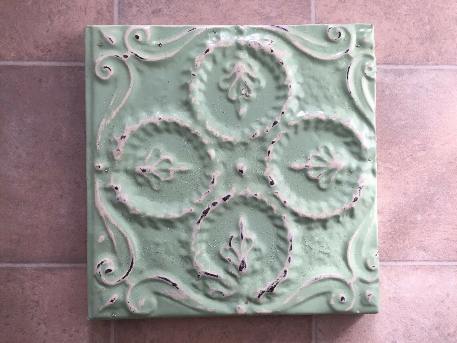 Genuine Antique/Vintage Tin Panels Salvaged From New York