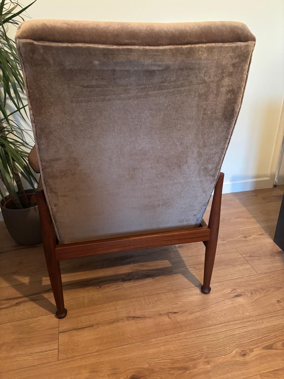 Pair Of “Manhattan” High Back Reclining Arm Chairs By Guy Roger photo buy