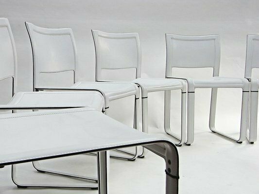 Sistina Chair By Tito Agnoli For Matteo Grassi, 1980s, Set Of 6 photo 3600.0