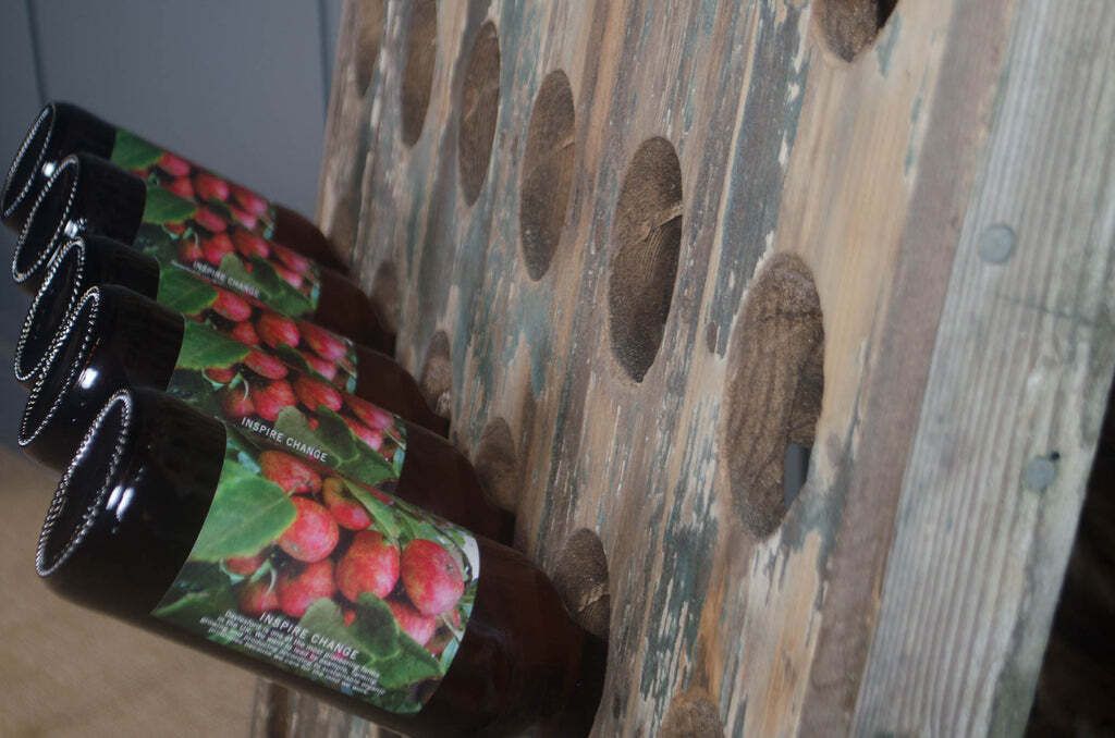 Reclaimed Wine Bottle Riddler Stands photo furniture