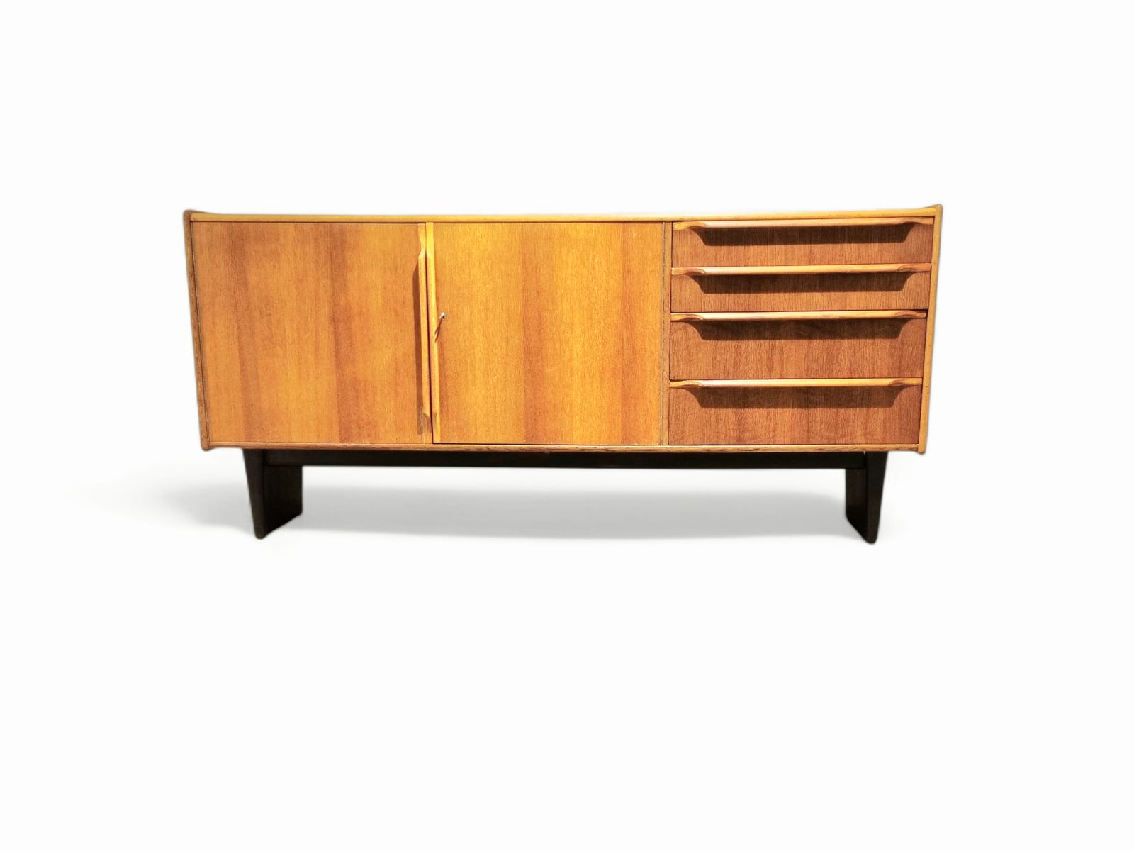 Furniture Cees Braakman Sideboard From The ‘Oak’ Series De02, Ums Pastoe 1950s, The Netherlands photo