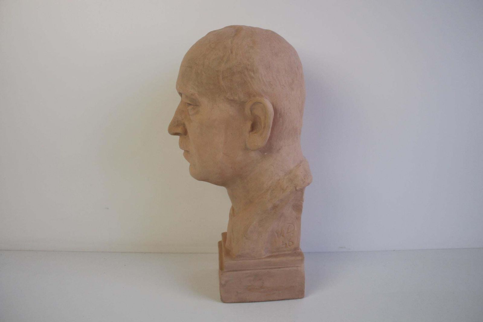 Art Bust Of Edvard Beneš, President Of Czechoslovakia, 1946 photo