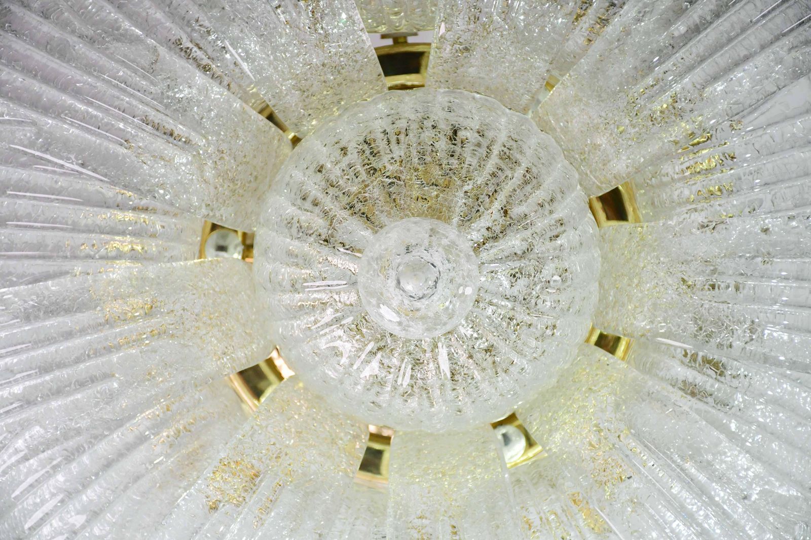photo buy Garda, Luxury Italian Murano Glass Ceiling Light Or Flush Mount, 1980s