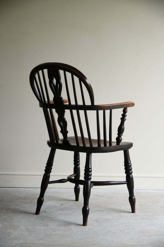Antique Elm & Ash Windsor Chair photo 745.0