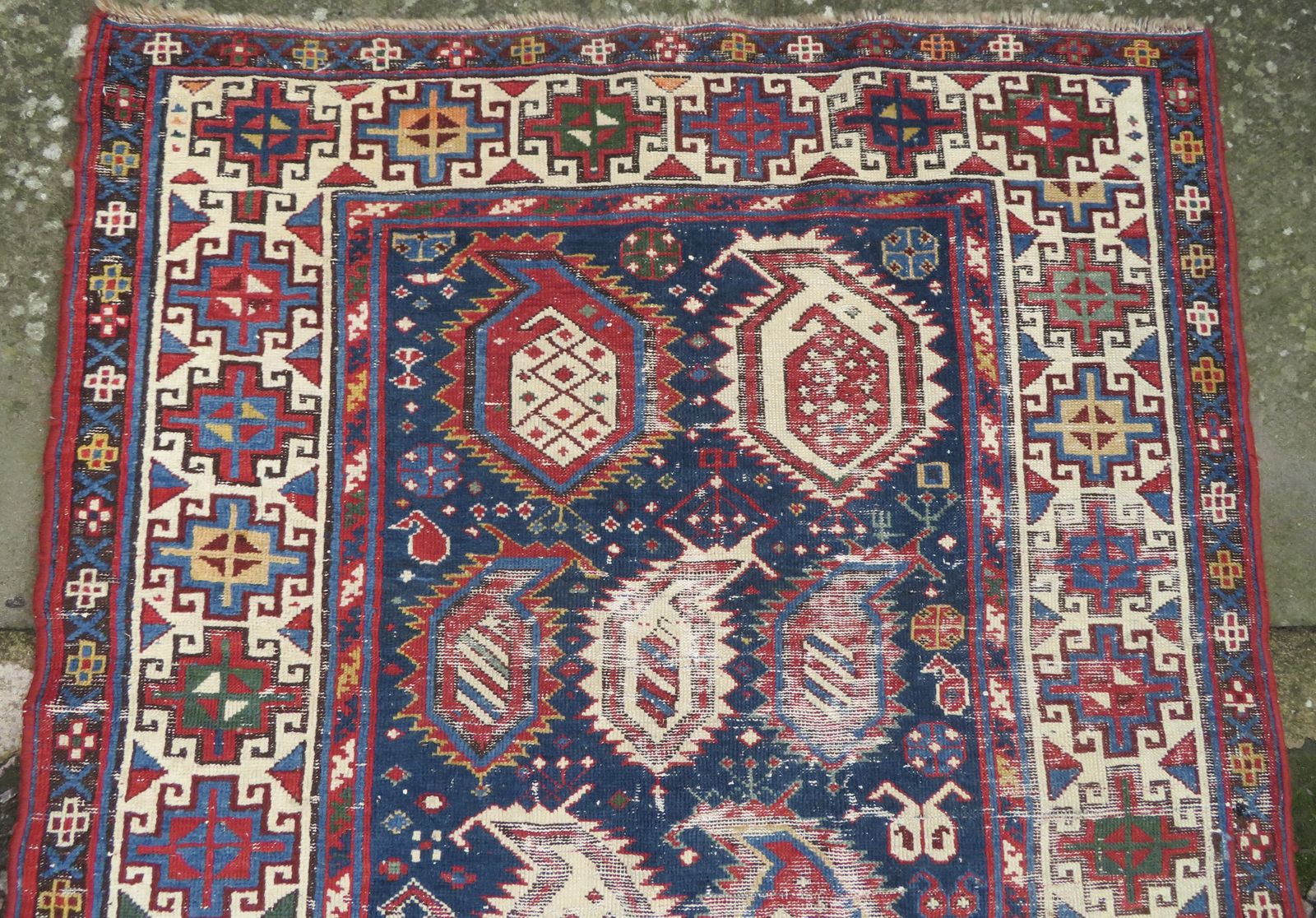 Caucasian Kazak Rug. 209cm X 102cm. photo for sale