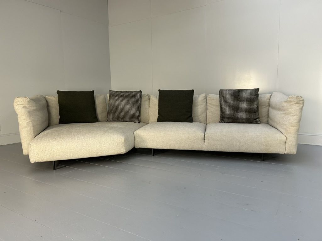 B&B Italia “Dambo” Sofa – In “Sirtaki” Jaquard