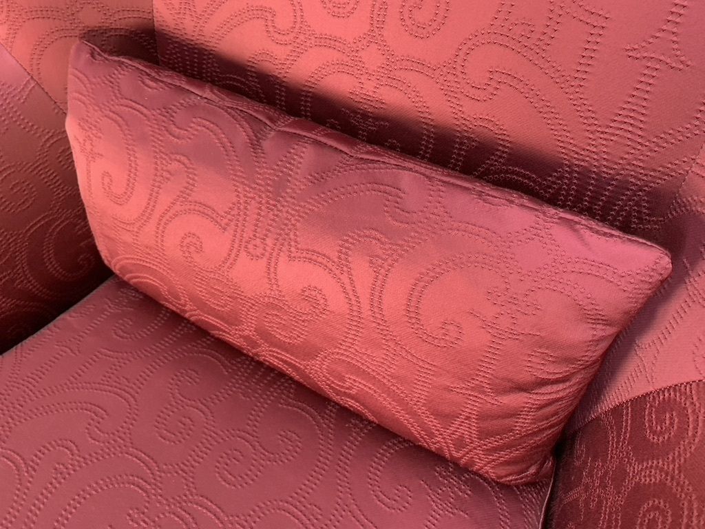 photo for sale Fendi Casa Armchair – In Red Embroidered Fabric