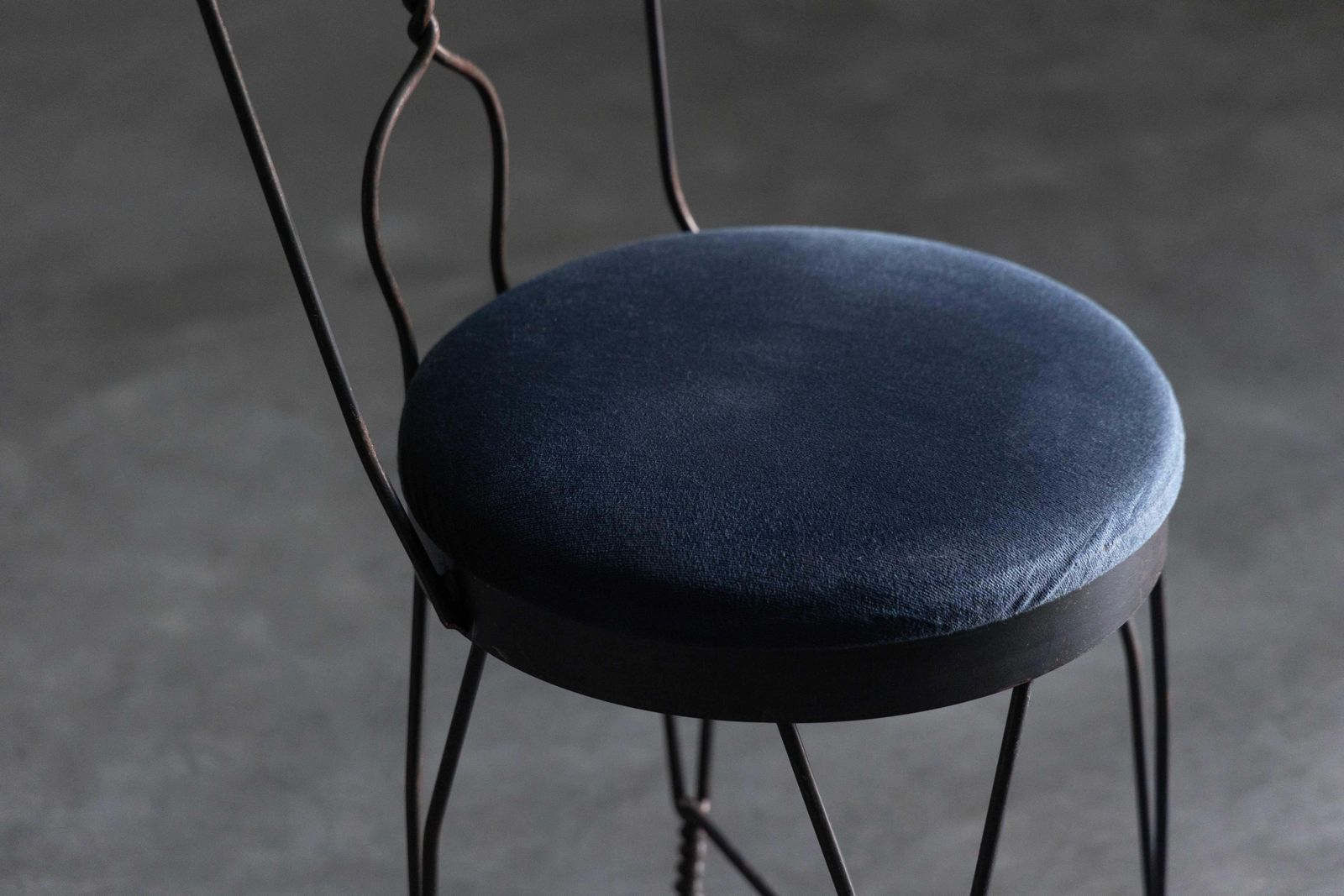 Wrought Iron Butterfly Dining Chair, France, 1960s photo for sale