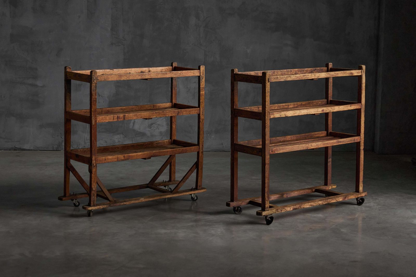 Folk Art Bakery Racks, France, Early 20th Century photo for sale