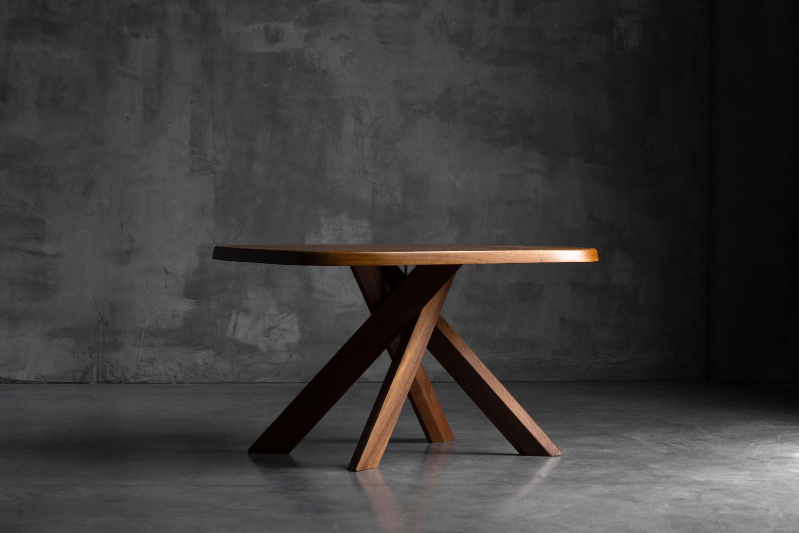 T35a Dining Table By Pierre Chapo, France, 1970s photo for sale