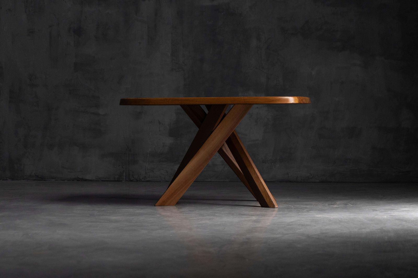 T35a Dining Table By Pierre Chapo, France, 1970s photo vinterior
