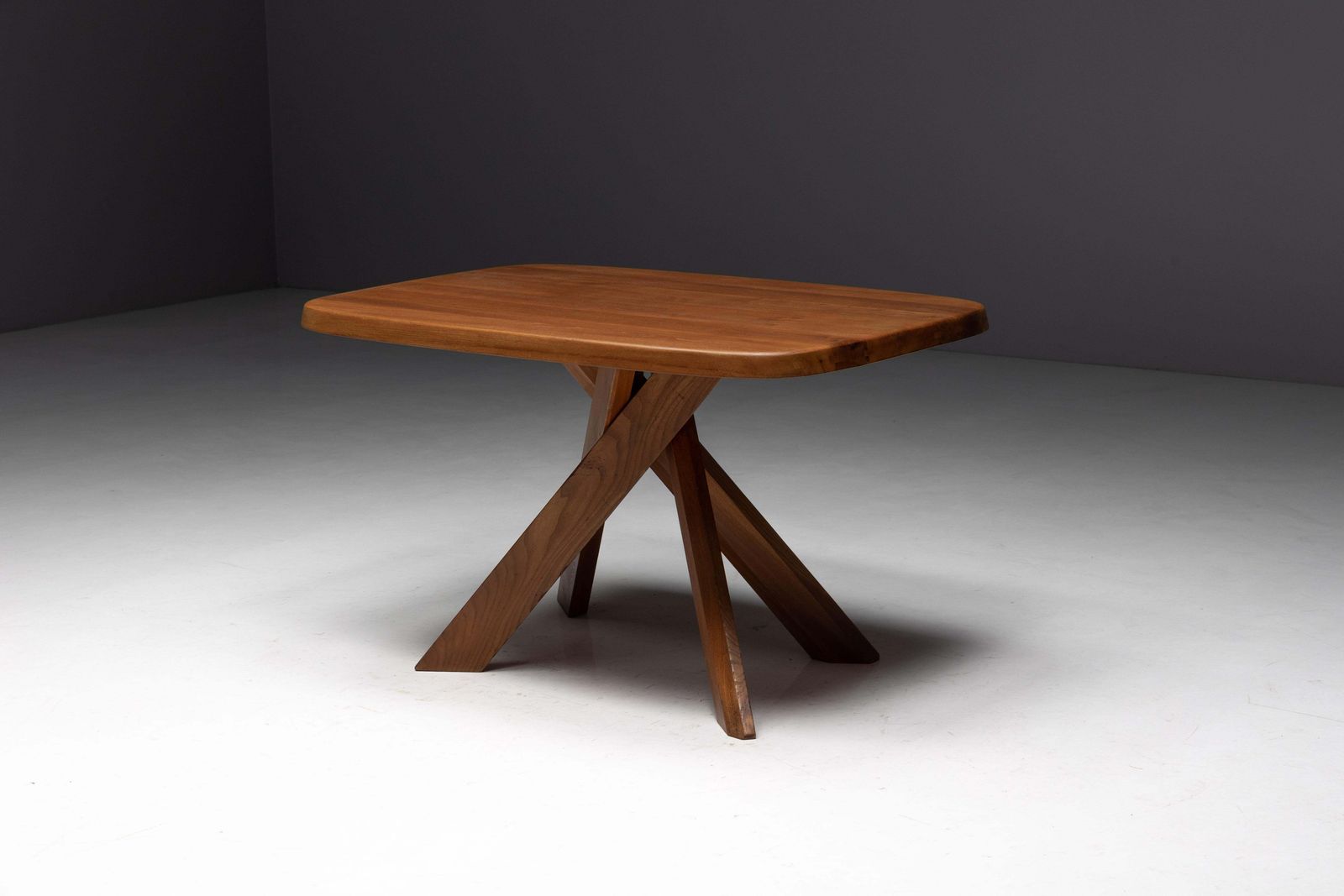 photo buy T35a Dining Table By Pierre Chapo, France, 1970s