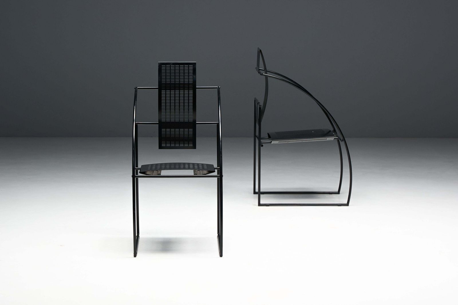 photo vinterior Quinta Chairs By Mario Botta For Alias, Italy, 1980s