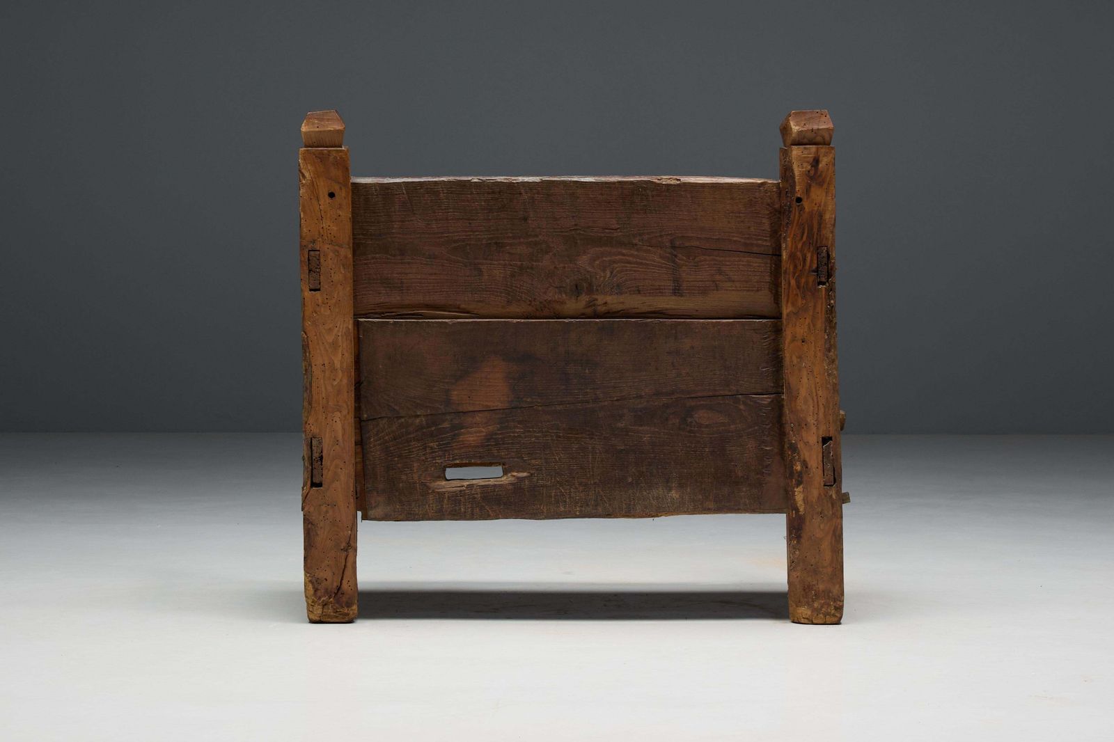 photo furniture Primitive Robust Bench, France, 19th Century