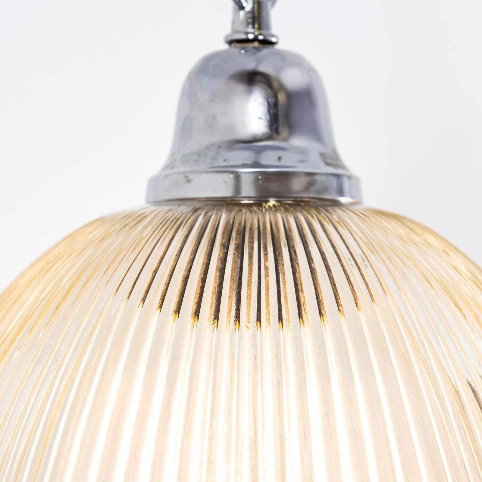 1970’s Late Production Prismatic And Chrome Lamps – Pair photo Lighting