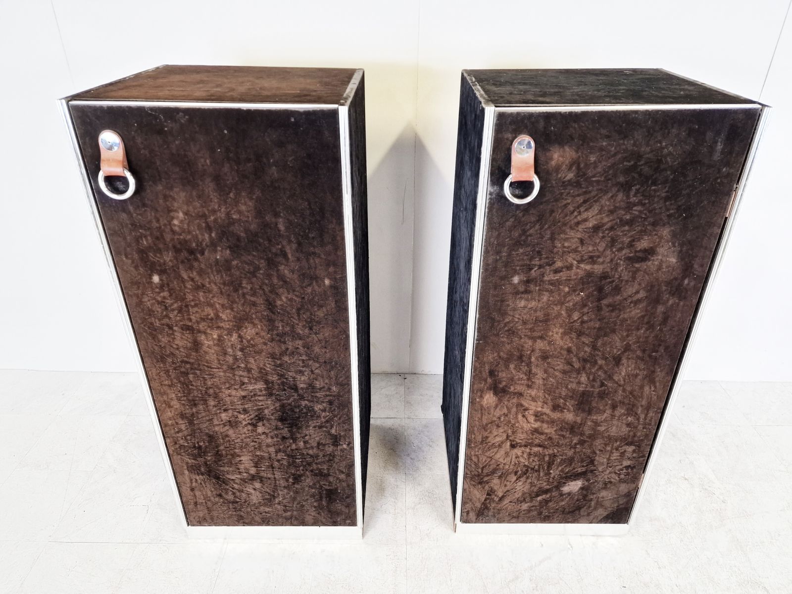 photo furniture Vintage Cabinets By Guido Faleschini For Hermes, 1970s