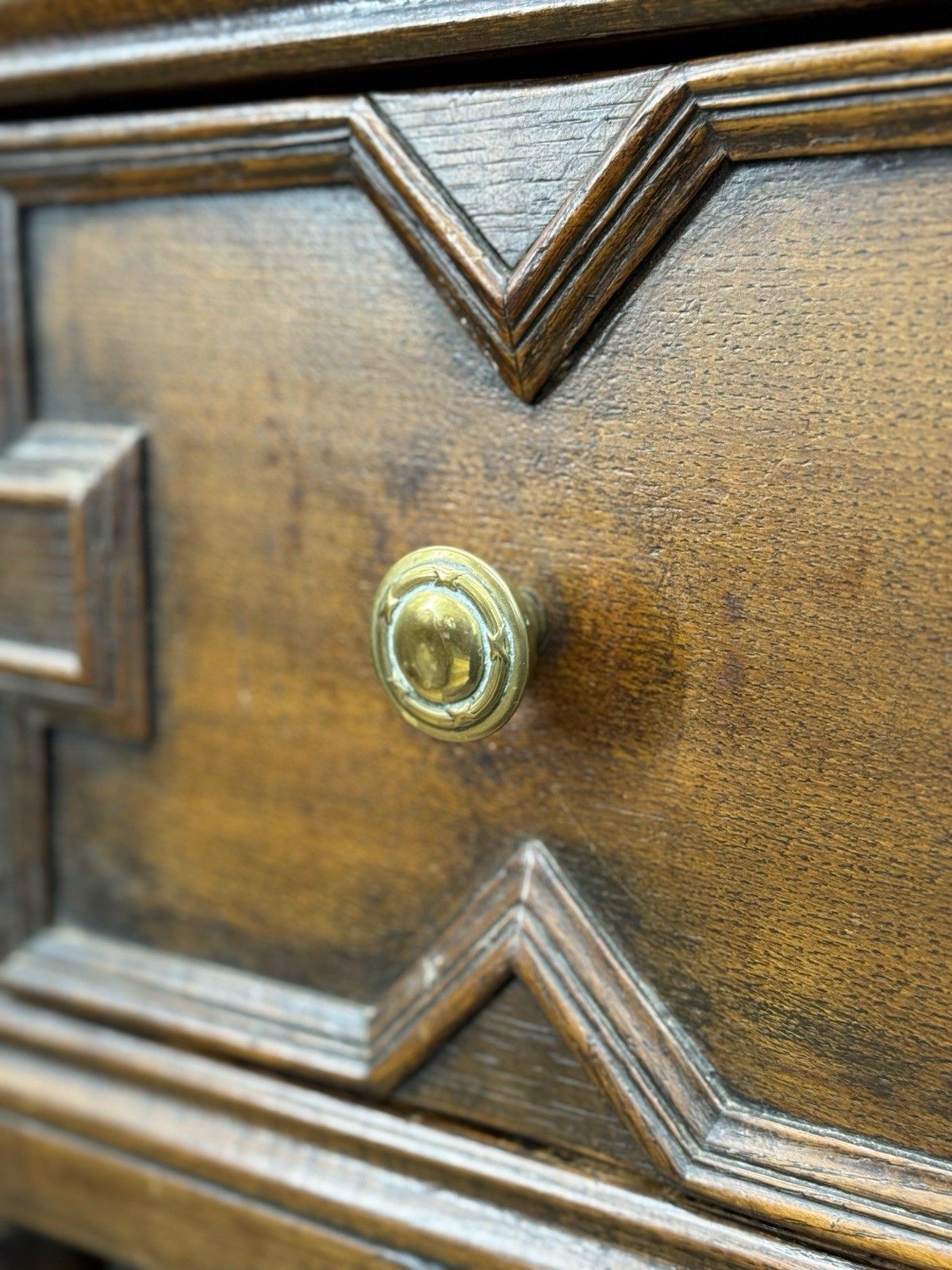 Antique Oak Welsh Dresser – Solid English Oak Farmhouse Sideboard Display Rack photo vinterior