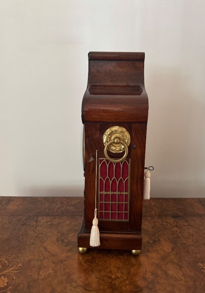 Outstanding Quality Antique Mahogany Bracket Clock photo Home Decor