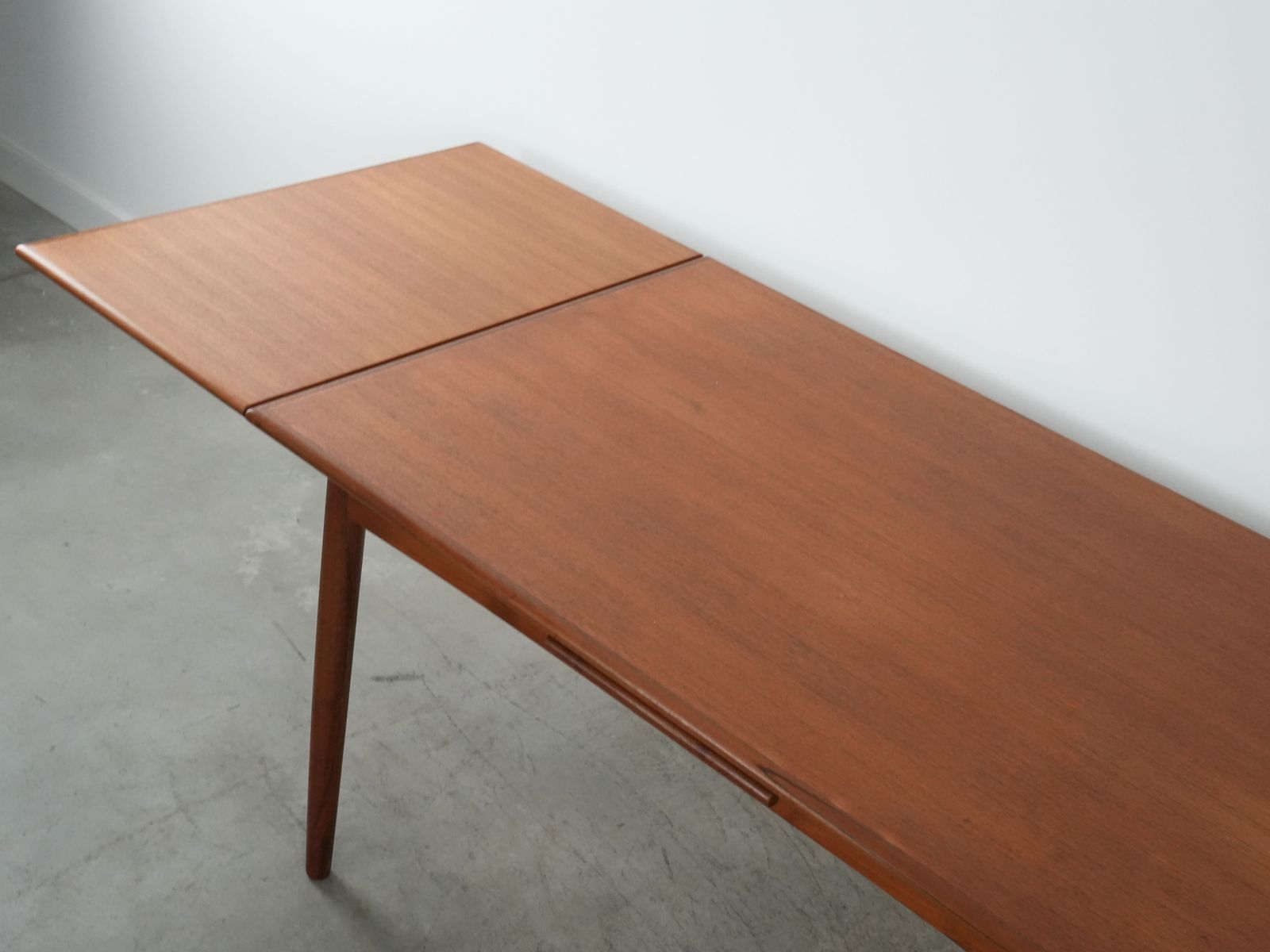 Teakhouten Tafel, Deens Design, Jaren 1970, Productie: Denemarken photo vintage