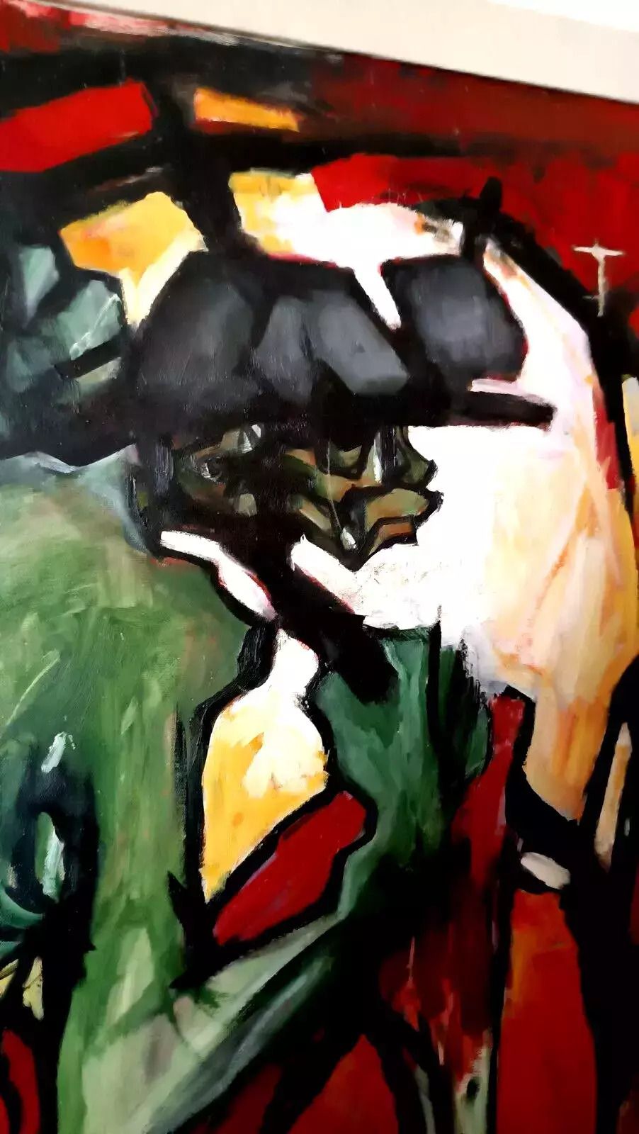 Oil Painting On Canvas Abstract Figure 70s photo 280.0