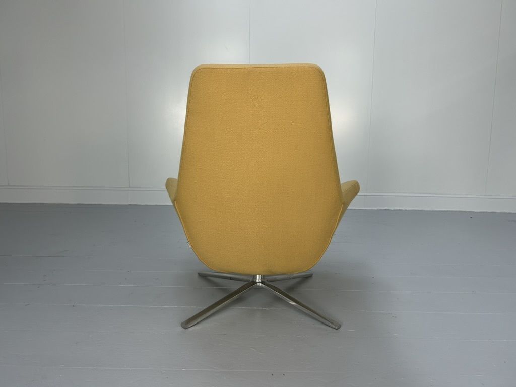 B&B Italia “Metropolitan Me100” Armchair – In Yellow Wool photo furniture