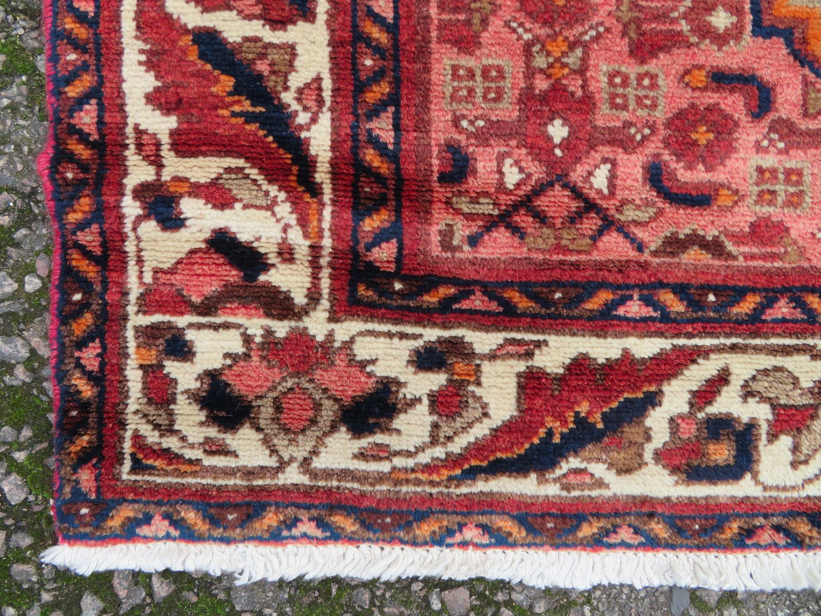 Sanjan Hamadan Rug. 195cm X 97cm. photo 495.0