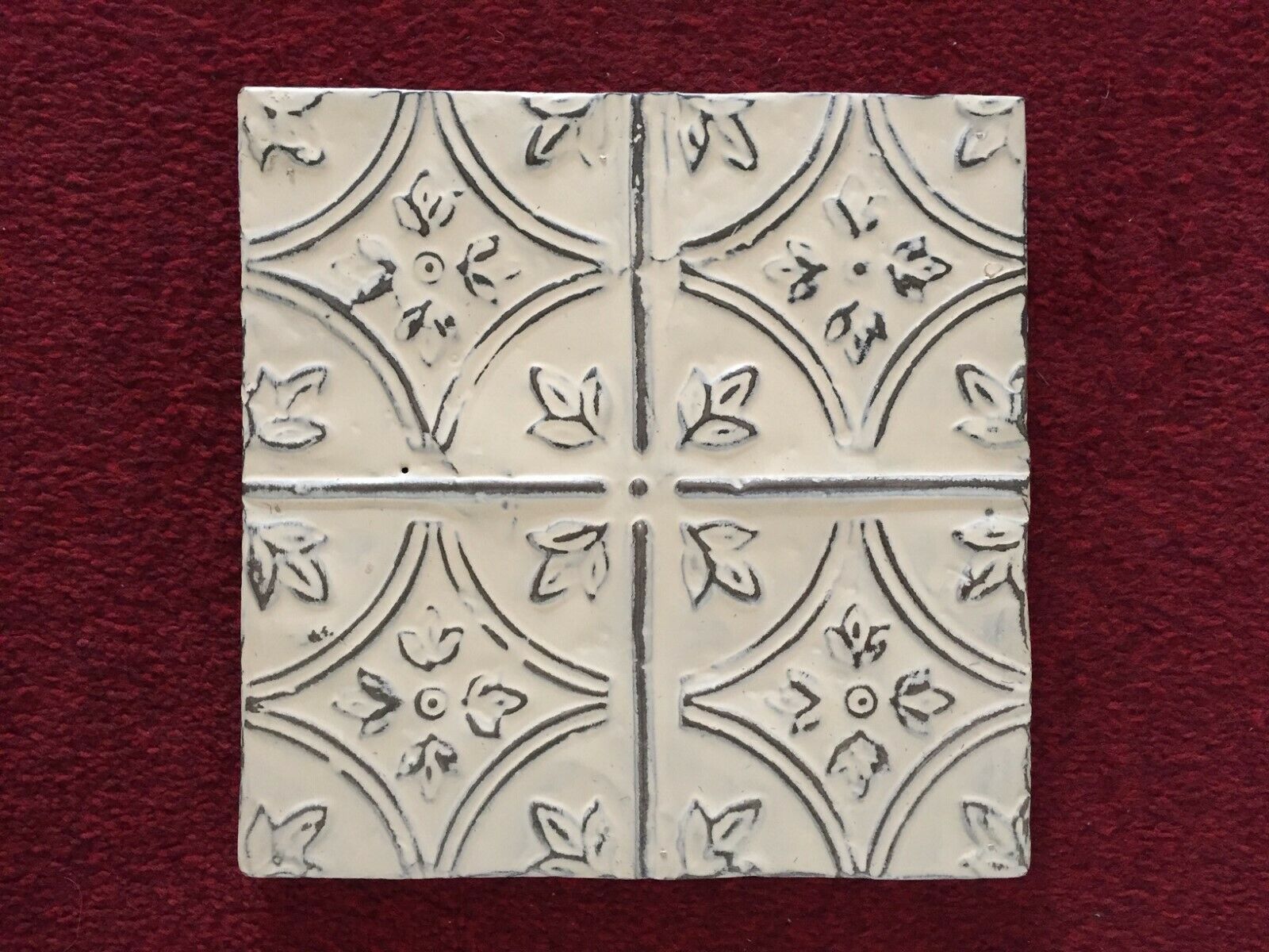 Genuine Antique/Vintage Tin Panels Salvaged From New York