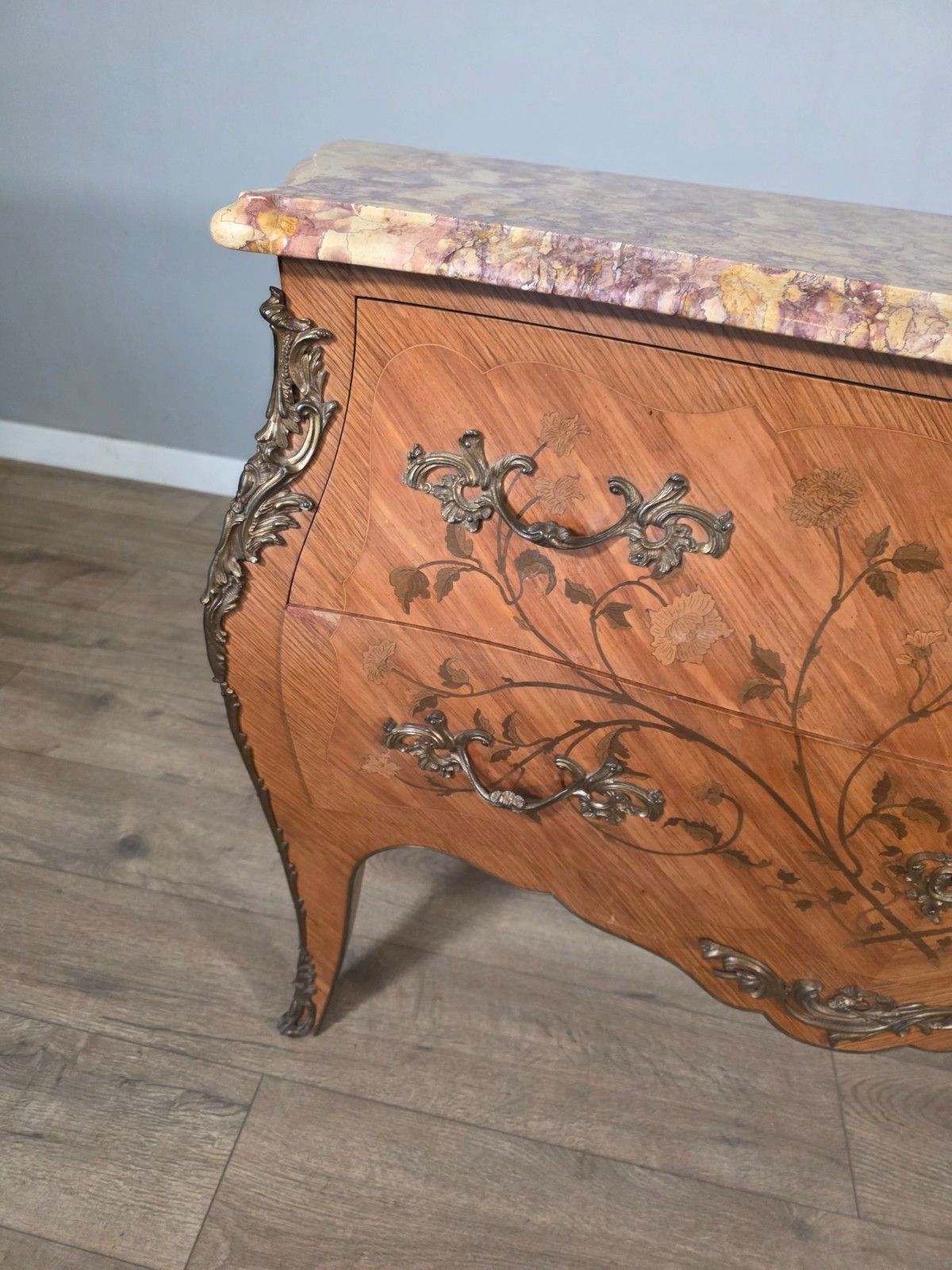 1920s Antique French Marble Top Commode/Chest photo 1075.0