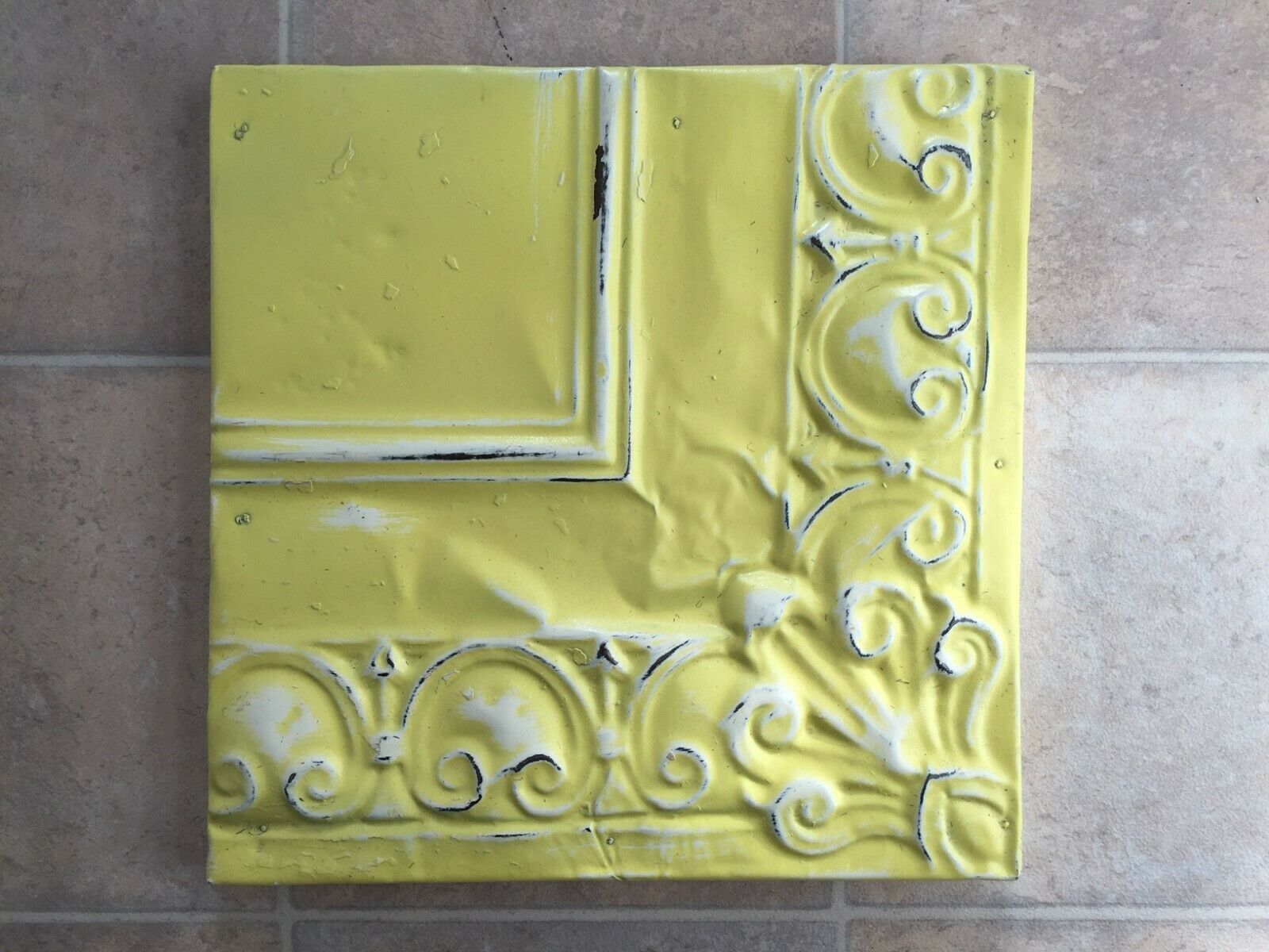 Genuine Antique/Vintage Tin Panels Salvaged From New York